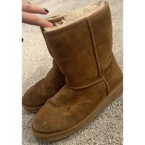Koolaburra by UGG 1017090 Chestnut US Size 8 Women's Koola Short Suede Boots